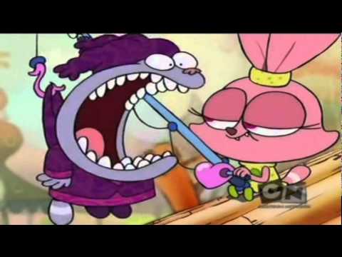 panini - Round 1 vs. Manaziable e Tecraudio Sinopse: Chowder está andando pela feira e resolve comprar algo para se mentar, mas Panini aparece e faz ele virar pai de ...