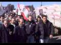 DEMONSTRATION AKAR LEBANON SUPPORTING DR RIFAAT AL ASSAD