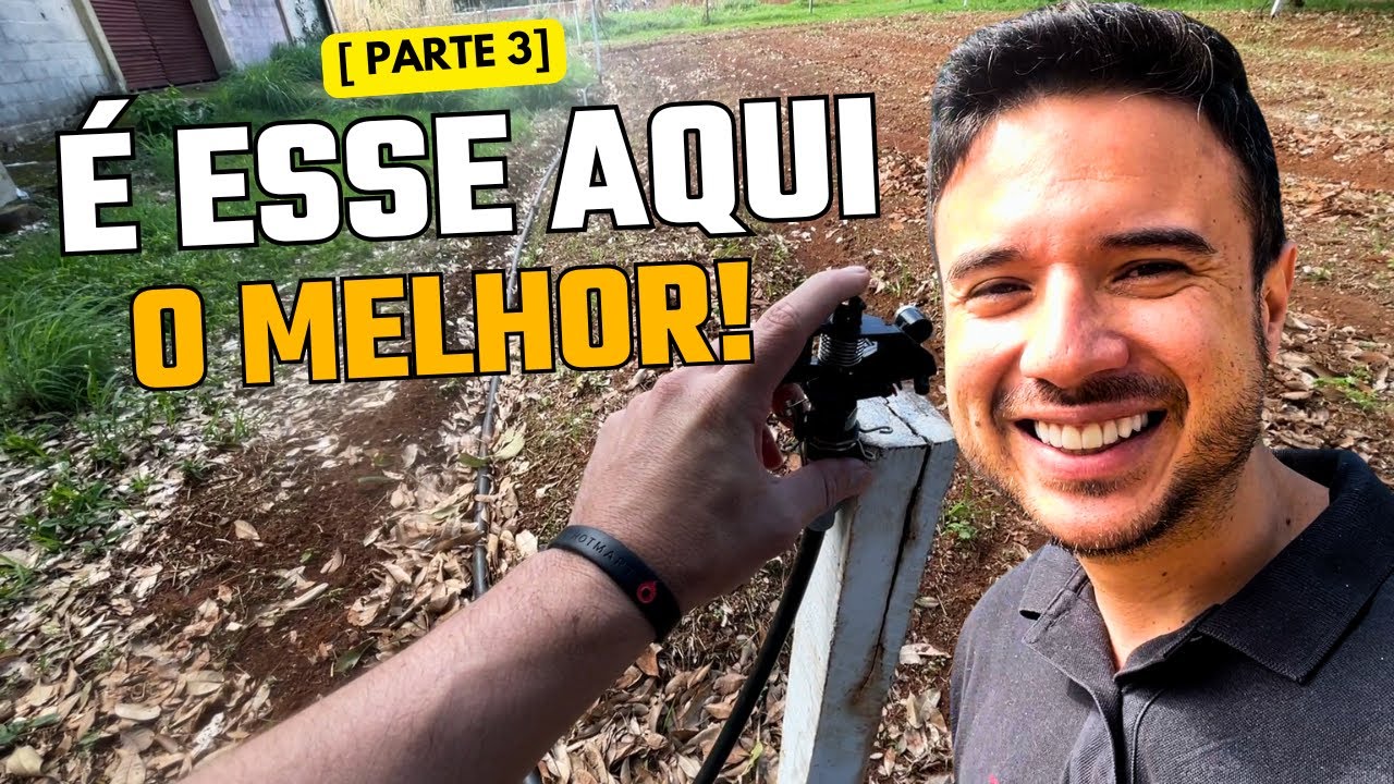 Construindo uma horta do Zero - Irrigação [PARTE 3]