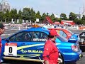 Lancer Evo.IX with Impreza Zero car