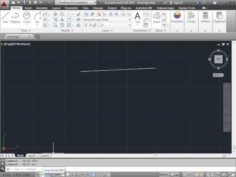 how to snap grid in autocad