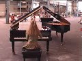Canto Ostinato on two pianos, Sandra & Jeroen van Veen