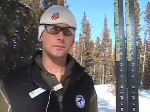xc ski - Summit County local and former Olympian Matthew Dayton gives some tips on cross country skiing.