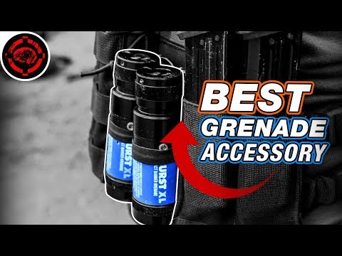 Burst XL Grenade Carrier, Instant Grab and Toss