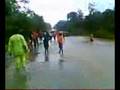 Sungai Lembing road flood 2