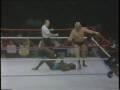 Capt Lou Albano observes the color of Rudy ...