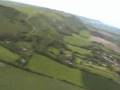 Hangliding in weak cycle at Devil's Dyke, ending with FOTW