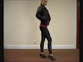 Shiny Black Spandex Leggings - Sandy in Grease