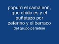 popurri el camaleon que chido es y el puñetazo