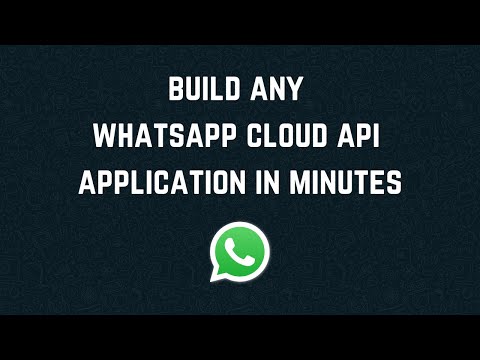Create WhatsApp Cloud API Bot in Few minutes | WhatsApp APIs |  2024 | Chatbots in few minutes