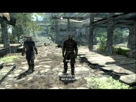 how to start dawnguard skyrim
