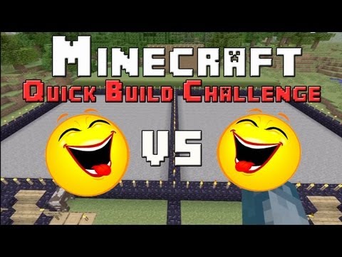 how to quick build in minecraft