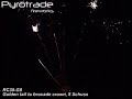 RC30-G8 golden tail to brocade crown; Pyrotrade Fireworks