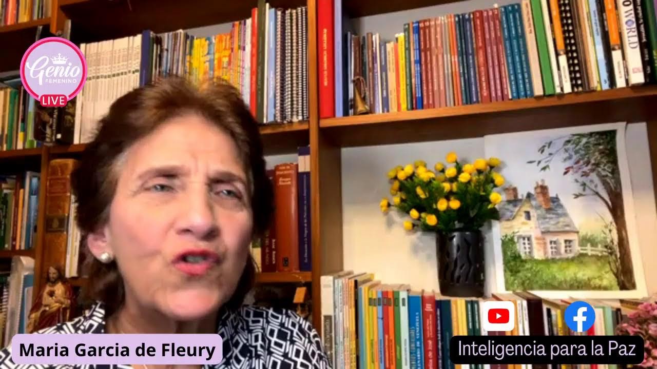 La importancia de los Maestros en Inteligencia para la Paz con Maria Garcia de Fleury.