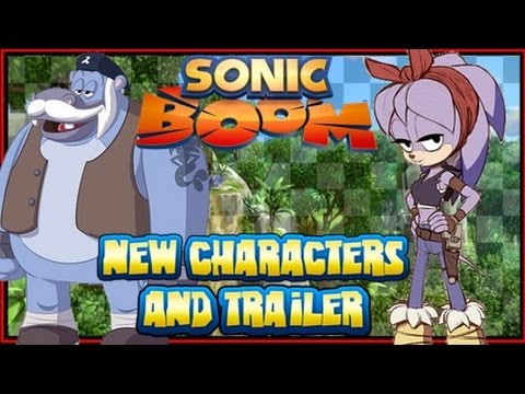 Sonic Boom New Characters & Behind the Scenes TV Trailer