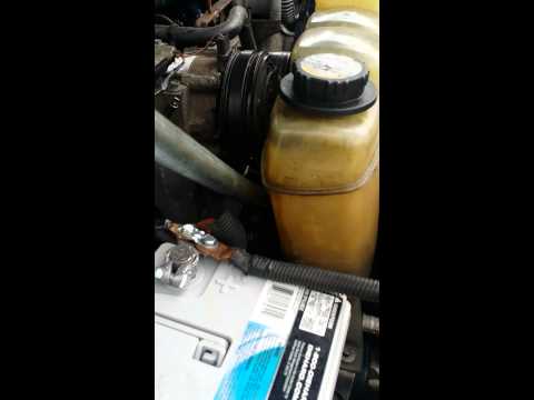 how to change a serpentine belt on a ford f-350