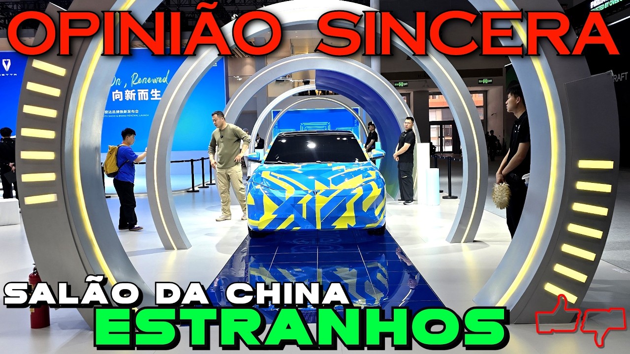 Carros ESTRANHOS, tecnologias NOVAS. Salão do Automóvel da China DIFERENTE. Curiosidades, NOVIDADES