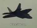 F-22 Raptor at Farnborough Airshow 2008