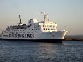 DEPARTURE OF IONIAN SPIRIT FROM PIREUS 27/6/2008