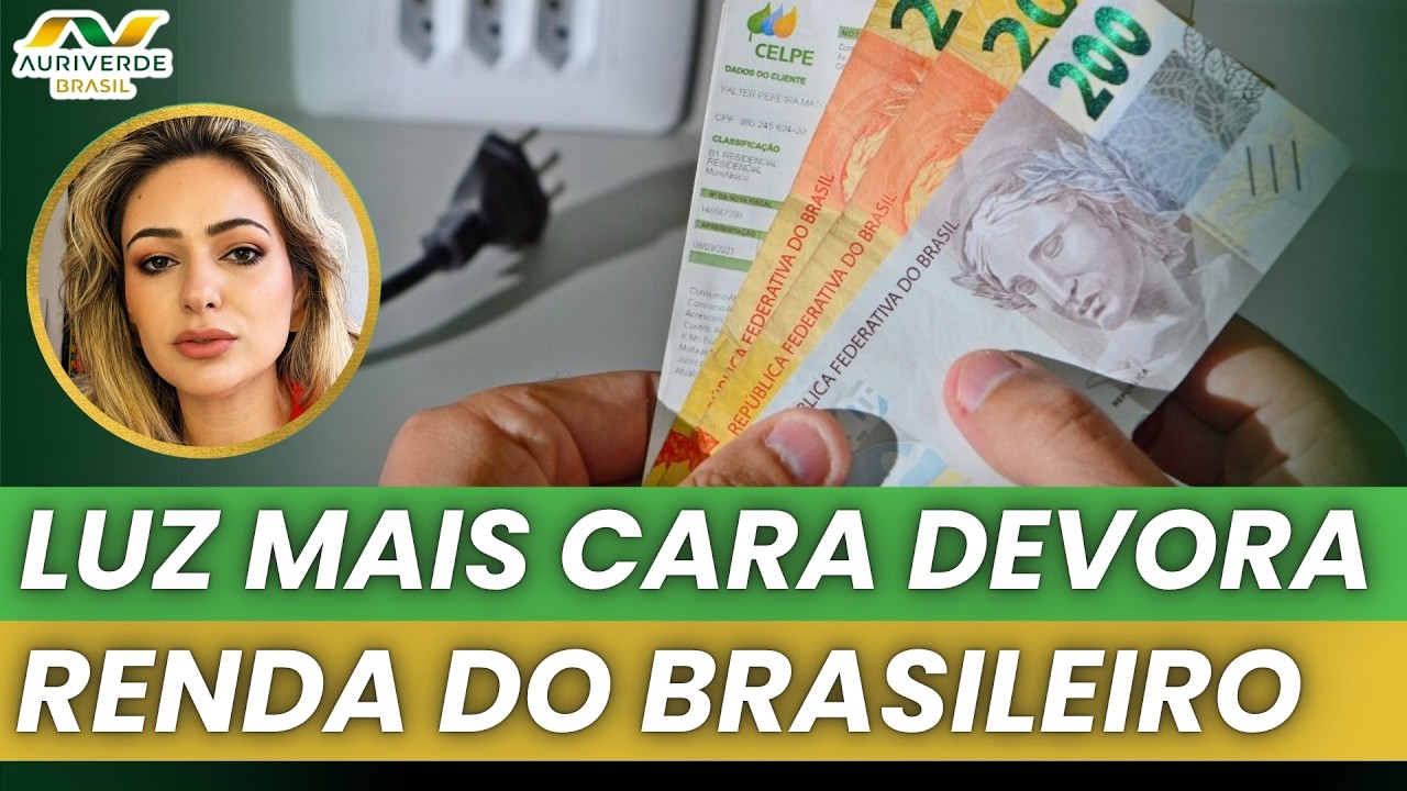 Energia elétrica mais cara compromete a renda do brasileiro | Análise de Carina Belomé