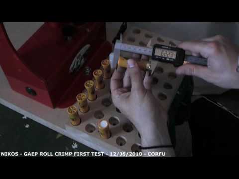 ΠΡΩΤΗ ΔΟΚΙΜΗ ΡΕΛΙΑΣΤΟΥ - ROLL CRIMP FIRST TEST - PRIMA PROVA ORLO TONDO