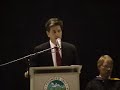 Ethan Berkowitz at the 2008 Wasilla High School Graduation