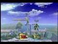 ssbb claw (zero suit samus) VS JEDI (Link) 1-3
