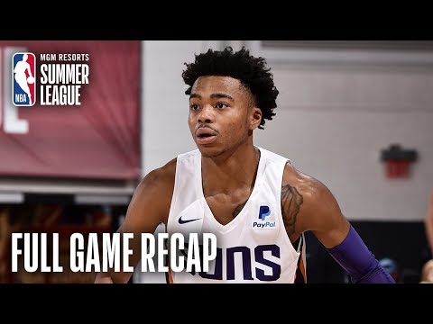 Video: SPURS vs SUNS | Jalen Lecque Leads Phoenix | MGM Resorts NBA Summer League