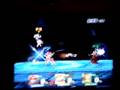 smash brawl!! peach vs sheik/samus vs zelda