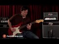 www.ProGuitarShop.com -The Blackheart BH5H Little Giant Head really packs a wallop. With 5 watts of pure tube power, switchable pentode/triode and a 3 band EQ, the Blackheart BH5H Little Giant Head is the best there is the price range.