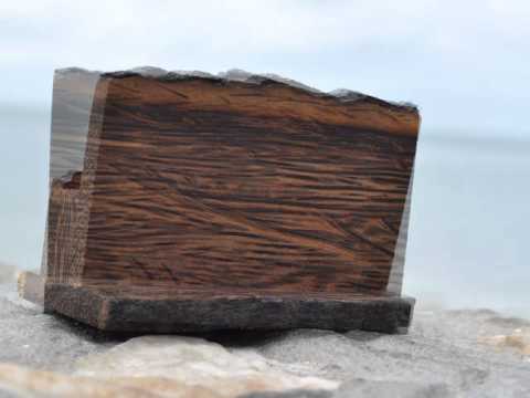 Visitenkartenhalter Kokosholz Wanthai Wellness und Wohnen