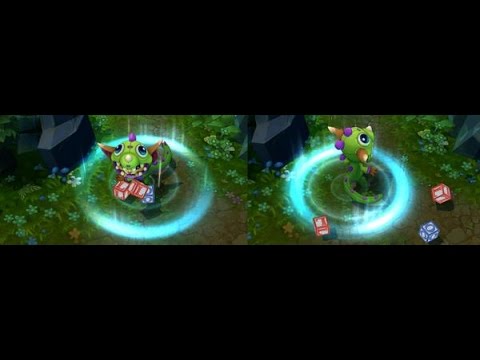 DINO GNAR THE MISSING LINK RELEASE SKIN IN-GAME PICTURE - LEAGUE OF LEGENDS LOL PBE