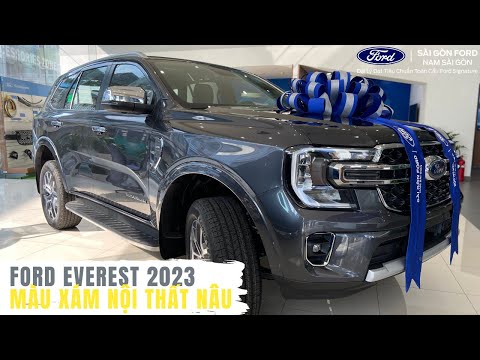 VẺ ĐẸP RẤT RIÊNG CỦA EVEREST MÀU XÁM NỘI THẤT NÂU HẠT DẺ |TẤN DUY - SÀI GÒN FORD|