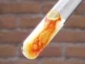 Chemistry experiment 12 - Thermal decomposition (thermolysis)