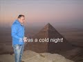 To the top of Kheops pyramid
