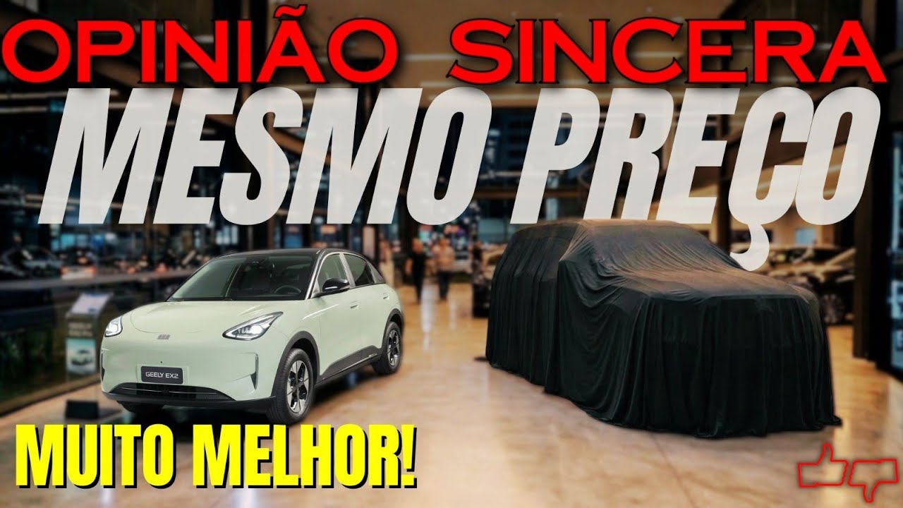 O que COMPRAR com PREÇO de Geely EX2 Pro? Lista melhores CARROS USADOS, bom bonito e BARATO! SUV