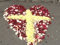 Católicos marchan por la paz en Mejicanos.