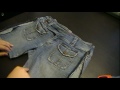 como hacer delantales reciclando jeans viejos