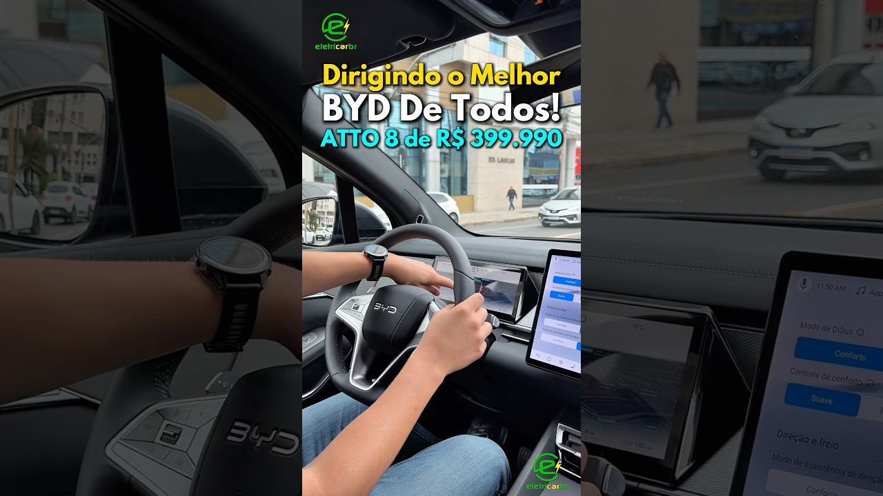 Dirigido o Melhor BYD de Todos, Atto 8
