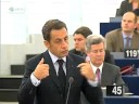 Sarkozy Responds to MEPs in Strasbourg