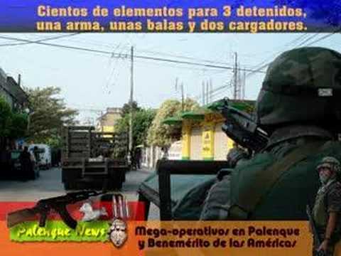Mega operativo militar contra el ...