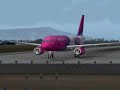 Caelum No.5 ~ Wizz Air A320 landing @ Ferihegy