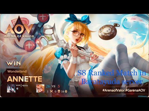 AOV - Arena Of Valor - Annette Wonderland gameplay