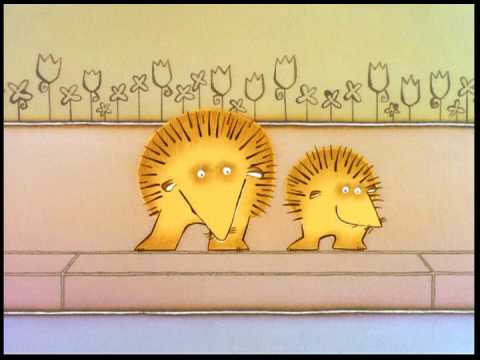 Child Road Safety - King of the road. TV ad of Hedgehogs crossing the road Child Road Safety - King of the road. TV ad of Hedgehogs crossing the road