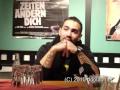 Bushido spricht während einer Pressekonferenz  über die RPC