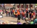 Marco tijdens Koninginnedag in Franeker