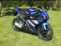 yamaha yzf r125 bleue