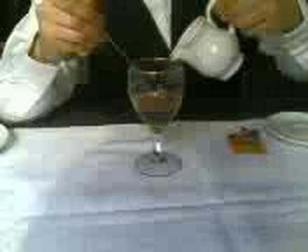 Making Irish Coffee