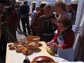 Rosanna Cacio di Rai 1 intervista Catia Guerrini del forno La Corte di Raffaello