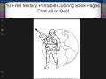 Free Printable Military Coloring Book PrintMeFree.com